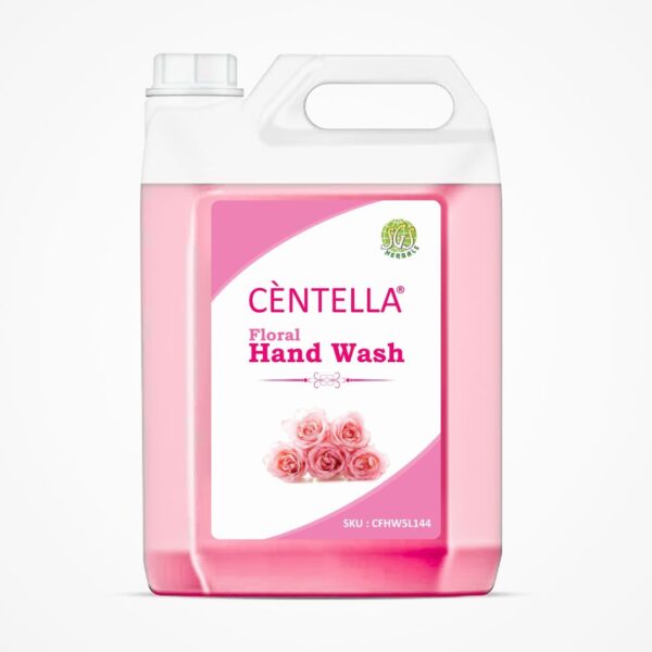 Centella Floral Handwash 5 Litre with Rose Fragrance for Clean and Soft Hands