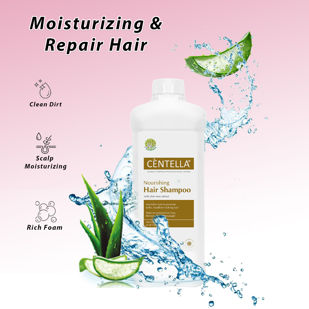 Shampoo for Shiny & Dry, Damaged Hair – For Men & Women