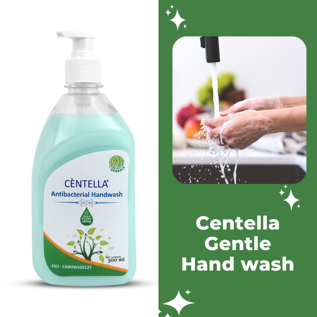 Centella Antibacterial Hand Wash (500 ml X 2 )