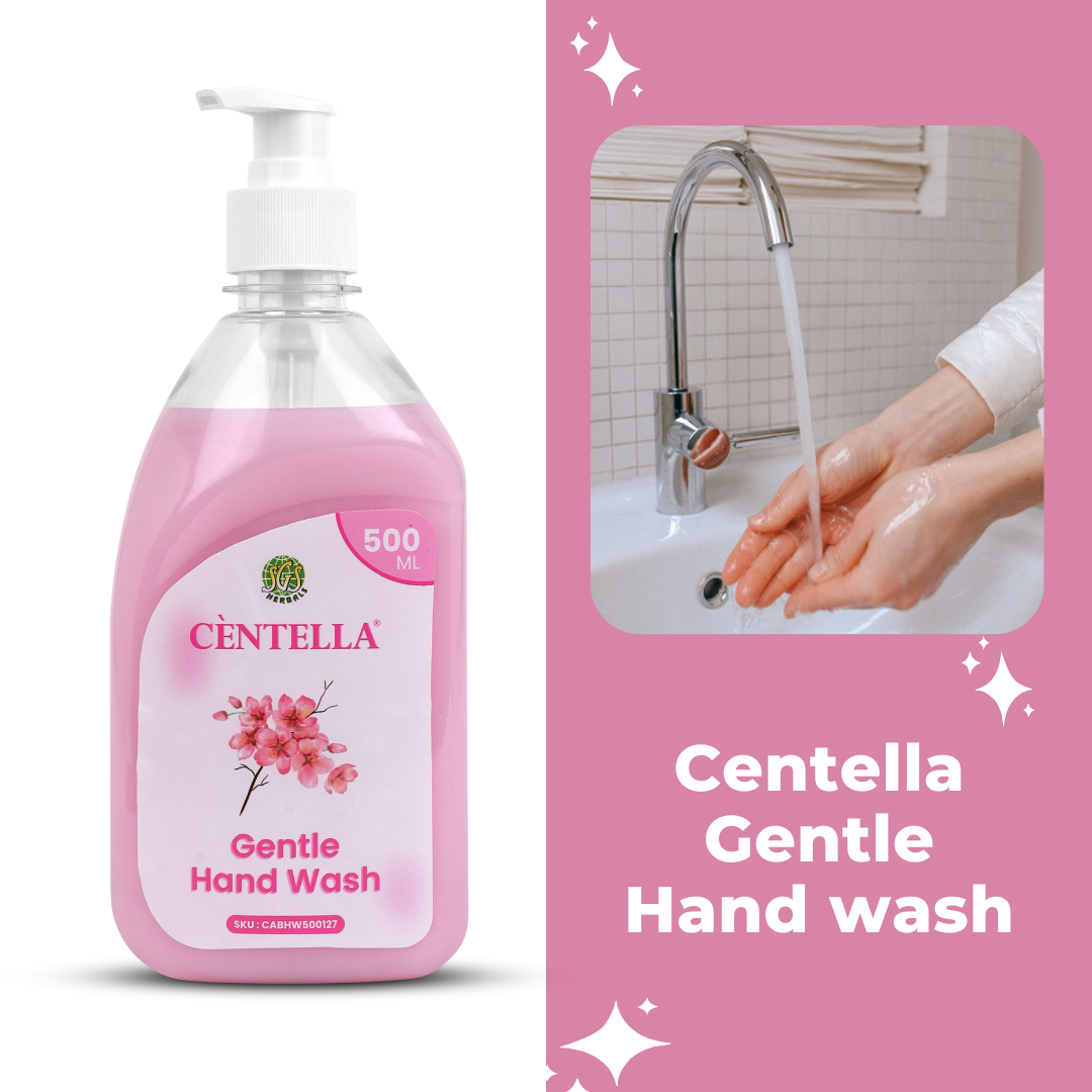 Centella Gentle Hand Wash (500 ml X 2 )