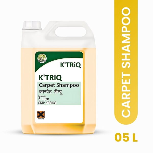 KTRiQ Carpet Shampoo for Floor Carpets – Best Upholstery Cleaner and Polish